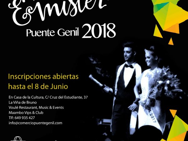 Concurso Miss y Mister Puente Genil 2018 Concurso Miss y Mister Puente Genil 2018