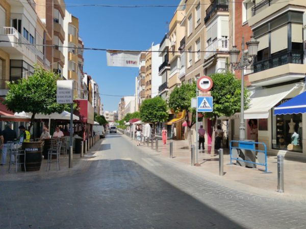 Refuerzo de seguridad en la zona comercial Refuerzo de seguridad en la zona comercial