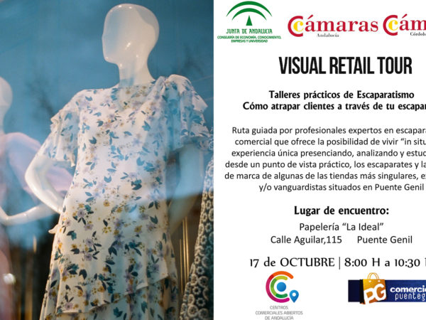 Taller práctico de escaparatismo Visual Retail en Puente Genil: “Cómo atrapar clientes a través de tu escaparate” Taller práctico de escaparatismo Visual Retail en Puente Genil: “Cómo atrapar clientes a través de tu escaparate”