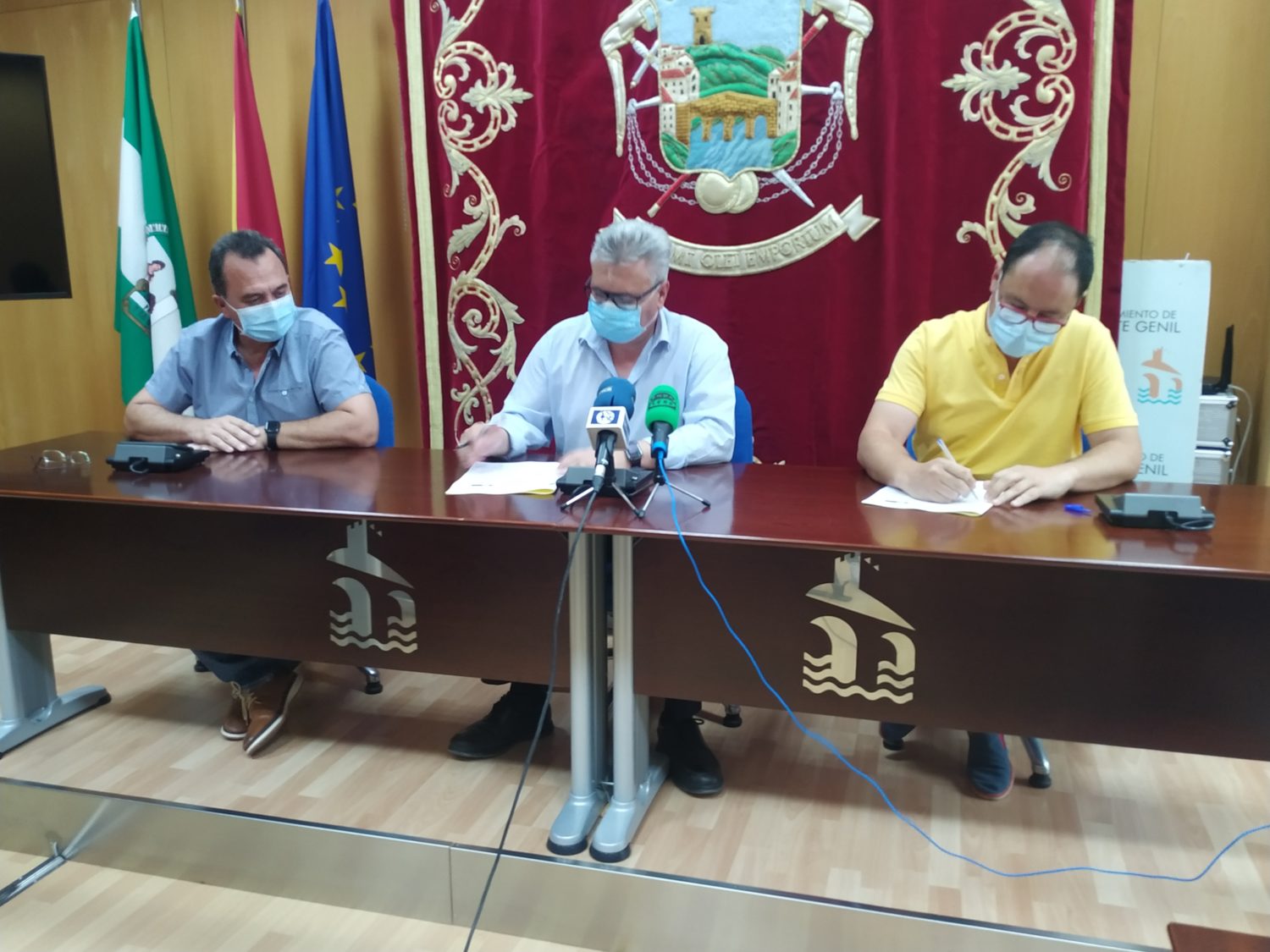 Firma de convenio con el Ayuntamiento de Puente Genil