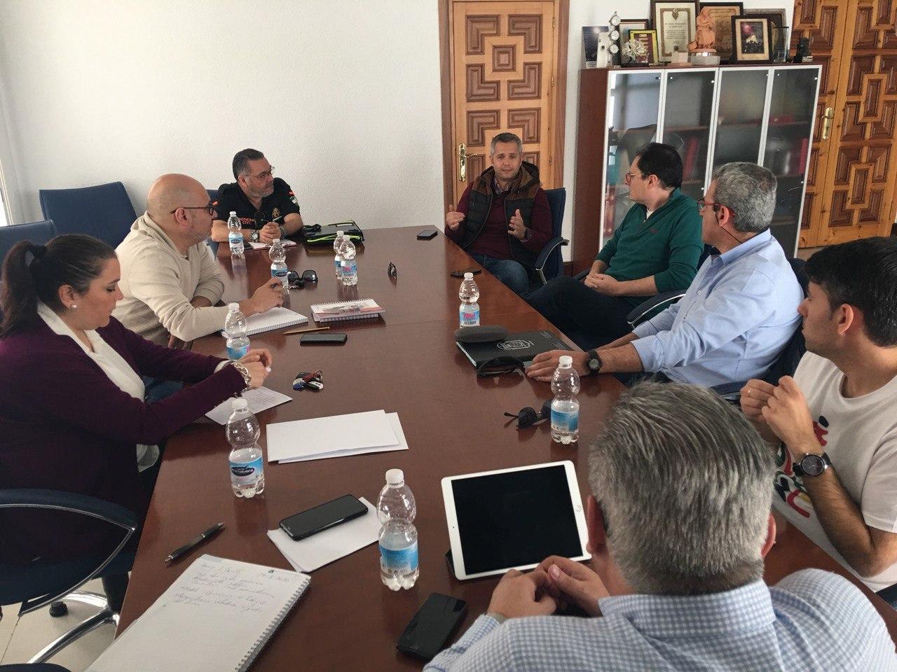 Reunión con el ayuntamiento de puente genil
